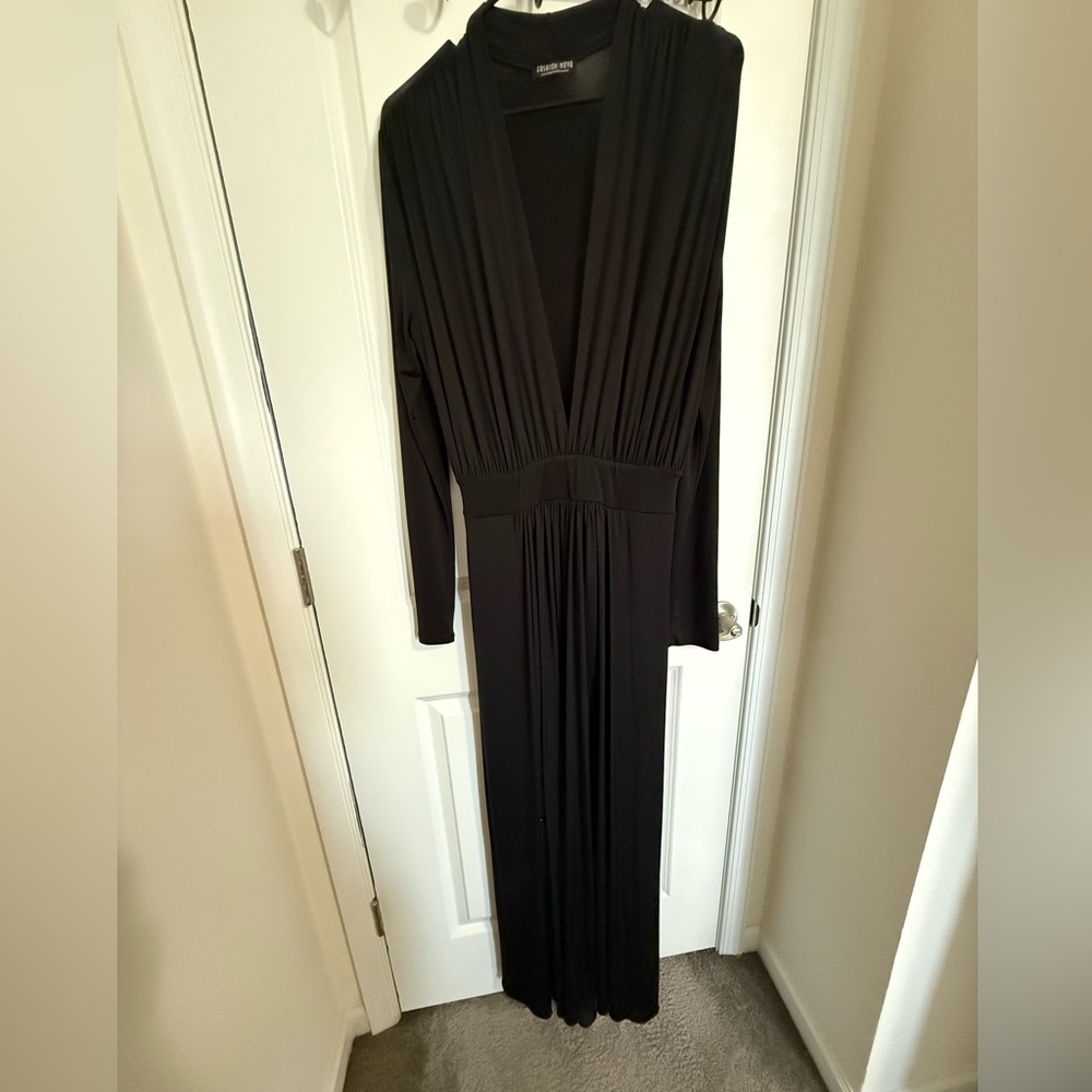 Fashion Nova Black Long Sleeve Dress